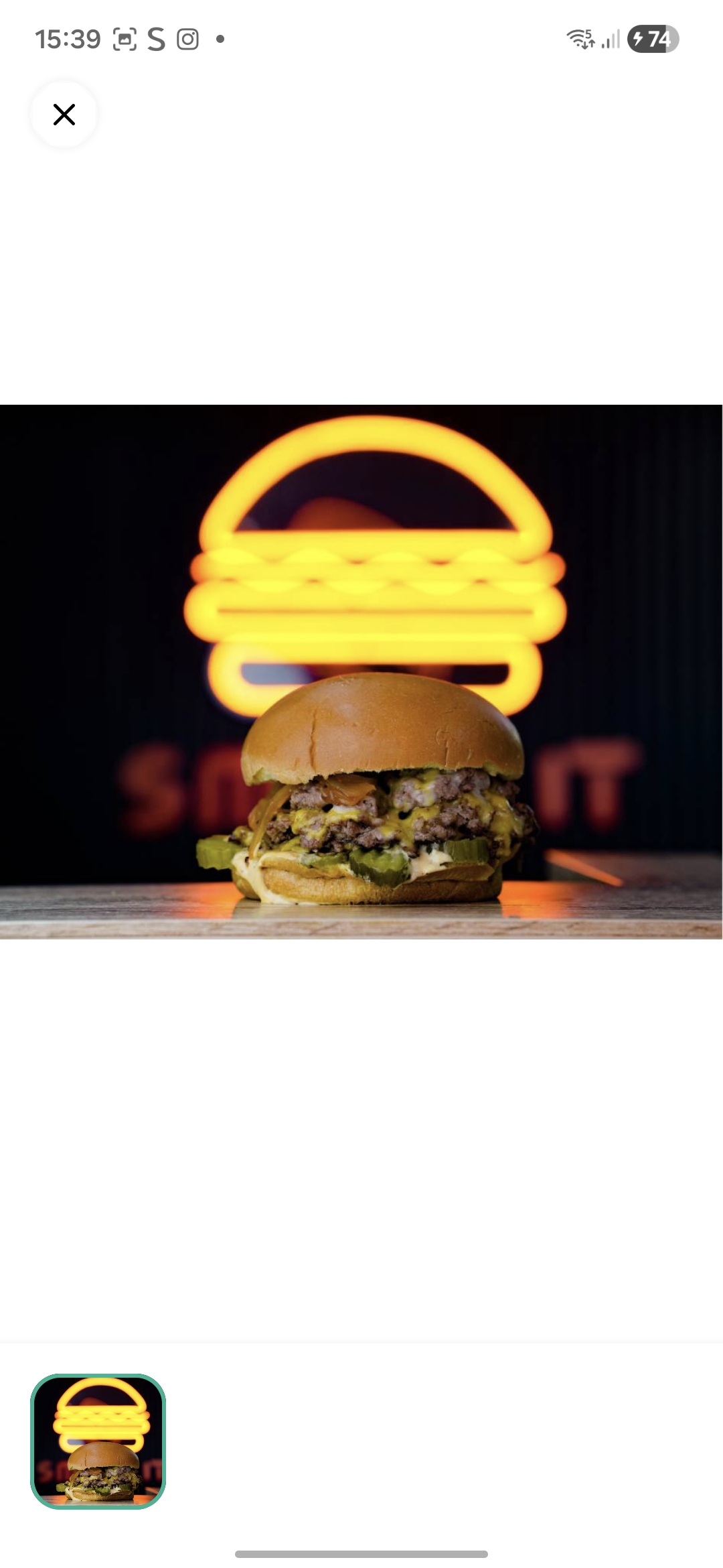 Triple Smash Burger